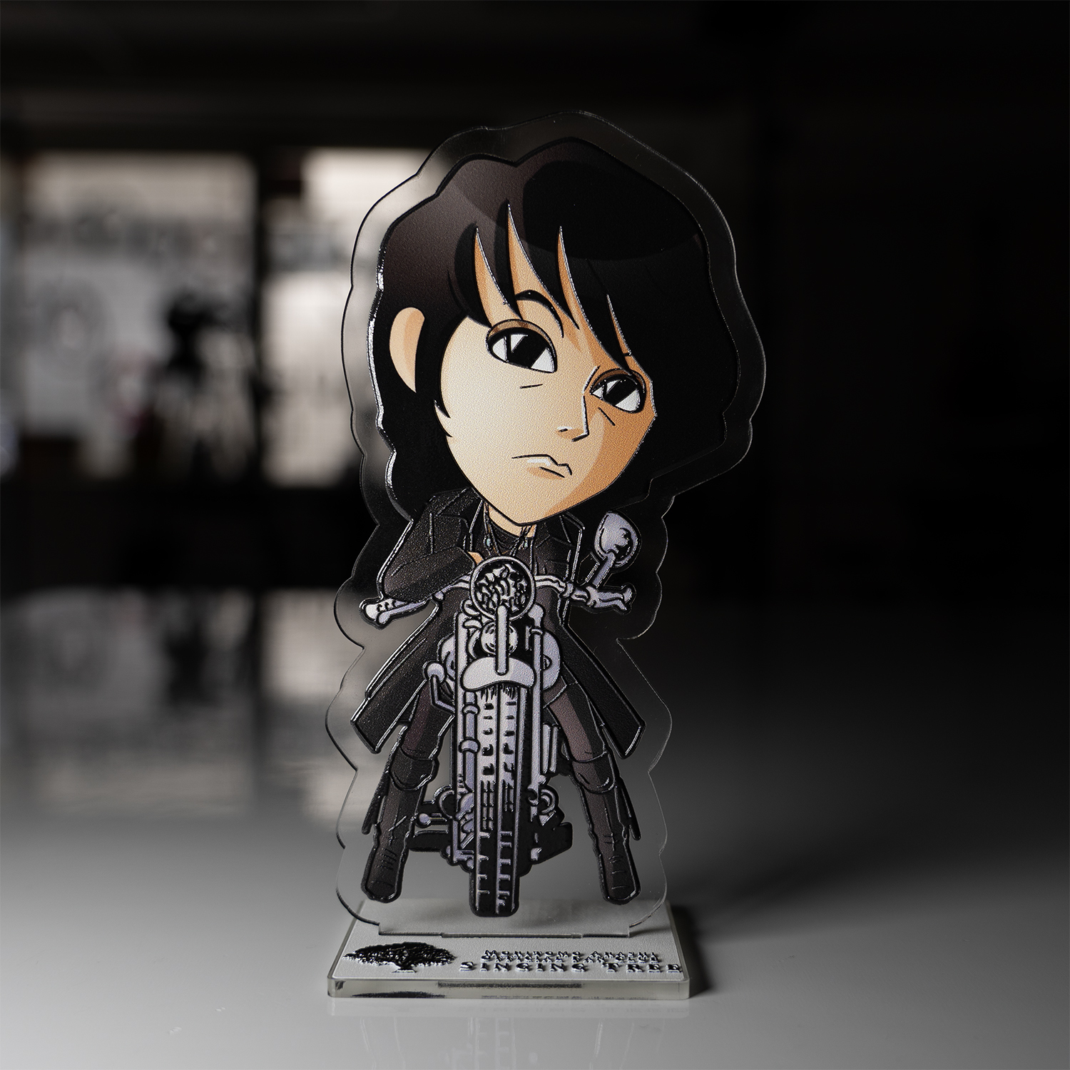 【2.5次元】森友嵐士イラスト(バイクver.) 特大アクリルスタンド